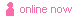 'online now' blinking gif (fake)